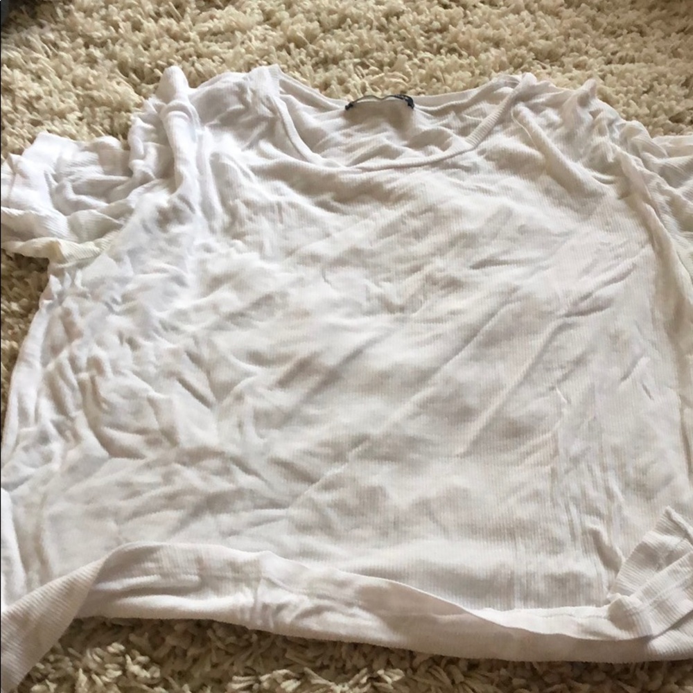 White brandy tee